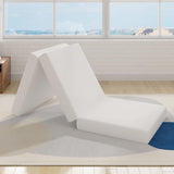 Avenco Tri-fold Mattress - 4 Inch Single Size Portable Floor Mattress with Breathable & Washable Cover | Foldable Memory Foam To