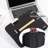 V Voova Laptop Sleeve Carrying Case 15.6 16 Inch, Slim Computer Cover Bag Compatible with MacBook Pro 15/16, Dell xps 15, 15-16