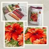 Riolis Cross Stitch, Hibiscus (10 Count)
