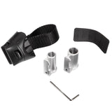 Kryptonite Transit FlexFrame-U Bracket Bike Lock Mount, Lightweight Mounting Bracket for Kryptonite U-Locks 13mm-16mm Shackles, 