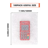 100Pcs Bubble Out Bags Pouches 7.10x 8.20 Bubble Pouches Cushioning Packaging Bags, Double Walled Cushioning Bags Thickening