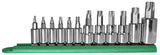 Mayhew Tools 16013 Torx Socket Bit Set, Chrome Plated, 12Piece
