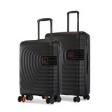 Nasher Miles Boston HardSided Polypropylene Luggage Set Of 2 | 55Cm & 65Cm | 8 Wheels Small & Medium Trolley Bag For Travel | S