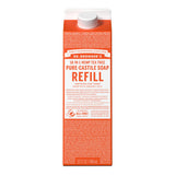 Dr. Bronner's - Pure-Castile Liquid Soap Refill, 82% Less Plastic per Quart, Made with Organic Oils, 18-in-1 Uses, For Face, Bod