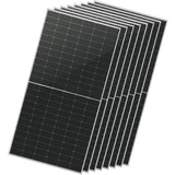 SUNGOLDPOWER 16BB N-Type 8pcs 560W Bifacial PERC Solar Panels Monocrystalline,High Efficiency up to 30%, High Power PV Module fo