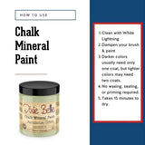 Dixie Belle Paint Company Chalk Finish Furniture Paint | Farmhouse Green (8oz) | Matte Spring Green Chic Chalk Mineral Paint | D