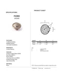 Alno A1472-SN Fiore Traditional Knobs, Satin Nickel
