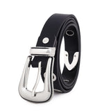 Zacharias WomenS Faux Leather Belt Axr101 (Black_Free Size)