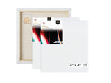 Variety Canvas 4 X 4 Inch 2 Piece Pre Stretched Canvas Board For Painting With Wooden Frame