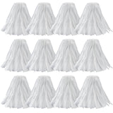 MATTHEW CLEANING Looped-Open Disposable Industrial Wet Mop Head 1.25 Universal Headband Non-Woven Commercial Replacement for I