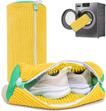 Shoe Washing Machine Bag, Laundry Shoe Bag For Washer And Dryer, Reusable And Durable Zipper Plush Washing Machine Bag For Sneak