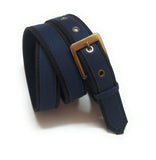 WomenS Formal Casual Denim Jeans Belt (Navy Blue, Black, Free Size)