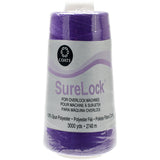 Coats 344116 Surelock Overlock Thread 3,000yd, Purple