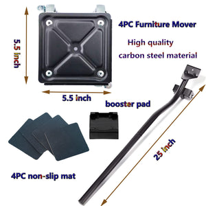 Heavy Furniture Roller Move Tools with 4 Wheels ,Larger Size Heavy Duty Furniture Movers,for Moving Heavy Furniture, Refrigerato