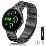 Yeahxing No-Gap Metal-Band for Google-Pixel Watch-2 - Stainless Steel Band for Google Pixel Watch 4/3/2/1 41mm 2025, Adjustable 