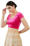 Soch Velvet Fuchsia Princess Cut Blouse