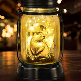 Capybara Gifts for Women/Men Capybara Solar Lanterns Mom Grandma Birthday Present Lantern Memorial Lights Solar Garden Decoratio