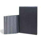 Smead Pressboard Report Cover, Metal Clips Prong Fastener, 3 Capacity, 11 x 17, Black, 10 Per Box, Presentation Folders, Report 