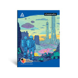 NEXUS Single Line Notebook | 24cm x 18cm Size | 120 Pages | Soft Bound Exercise Notebook |Paper | Ideal for School, College & Of