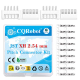 CQRobot JST XH 2.54 mm Pitch 5-Pin Electronic Computer Connector IC Male Plugs, Female Sockets Housing and T-Shaped Crimp Termin