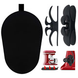 Sliding Mat for Kitchenaid Mixer with 2 Black Kitchen Accessories, Mover Slider Mat Pad for 5-8 Qt Bowl-Lift Stand Mixer, Kitche