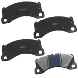 Bendix Premium SBM1349A Semi-Metallic Front Brake Pads for Porsche Cayenne 2018-2011, Macan 2018, Panamera 2017-2016