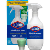 Clorox Clorox Multipurpose Degreaser Cleaner Refillable Starter Kit, Crisp Lemon Scent