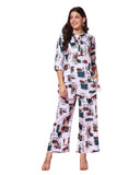 Toplot Co-Ord Set For Women (Collar-Pair-5134-White-L),White,,B0CPV7NGF1