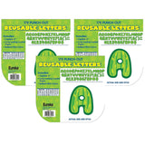 A Sharp Bunch Cactus Alphabet Letters, 178 Per Pack, 3 Packs