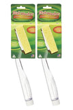Arrow Home Products Dish Sponges With Soap Dispenser Handle, 2 Pack Fillable Dish Wand for Quick, Convenient Cleaning Made i