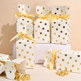 Art Street Return Paper Folding Gift Box with Ribbon, Gift Box for Wedding Party Birthday Chocolates Dry Fruits Hamper Box, Fest