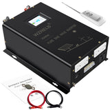 WZRELB 3500W 24V Pure Sine Wave Inverter,24 Volt DC to AC 120V 240V Split Phase Power Inverter,7KW Surge,5 AC Outlets,AC Hardwir