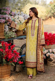 Gosriki Women'S Rayon Viscose Printed Straight Pakistani Suits For Women Kurta Set (Zakariya Yellow-Gs_M_Yellow_Medium),Yellow,,B0DVPBGS5Q