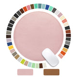 Besezx PU Leather Mouse Pad with Stitched Edge Micro-Fiber Base with Non-Slip Waterproof