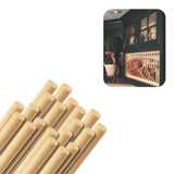Birch Round Dowels (1/2 x 36, Pack of 20) | Variety of Diameters & Wood Species | Unfinished Wooden Dowel Rods for Crafts & DIY 