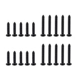 Banworks Imperial Guitar Humbucker Pickup Frame Mounting Screws Set Flat Head Countersunk Pickup Ring Mounting Screws Kit for Gi