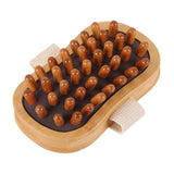 Ecomistiq Wooden Massage Brush Air Cushion For Spa Legs Shoulder Coffee| Massagers| |Health & Beauty
