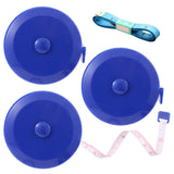Tape Measures Retractable, Fabric Measuring Tape, 60 Inch Small Sewing Tape Measure for Craft Nursing Medical Travel(3 Pack/Blue