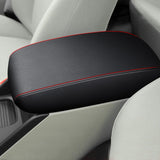 AOMSAZTO Leather Center Console Cover for Honda Civic 2015 2014 2013 2012 Armrest Cover