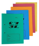 Shining Zon Thick Multicolor Cobra Spring File Folder For Document, Certificates, Reports, Page Holder, Presentation Pack Of 6
