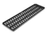 TEKTON 1/4 Inch Drive 3-Rail Socket Organizer Set, Gray (60-Tool) | OST07360 | Made in USA