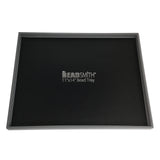 The Beadsmith Bead Mat Tray Portable Workstation 11.5 x 14.5 x 0.5 Lightweight Tray for Holding Bead Mats, Beads 