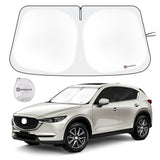 Car Windshield Sun Shade Compatible With 2023 2022 2021 2020 2019 Gmc Sierra 1500 2500 3500 Slt, At4, Denali Accessories Foldabl