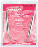 Susan Bates 29Inch Silvalume Circular Knitting Needle, 8mm