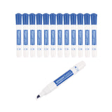 Amazon Basics Dry Erase Markers For Whiteboards, Chisel Tip, Low-Odor, Blue, Pack of 12