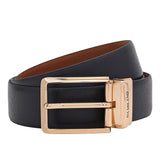 Da Milano Reversible Leather Belt For Men Black & Brown (Size 95 Cm) (3374B35ROl)