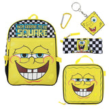 Spongebob Squarepants 5Piece Backpack & Lunchbox Set