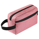 Icramsy Travel Toiletry bag Toiletry bag for women men Hanging Cosmetic bag Travel accessories Gift for Women Men (Dusky pink)