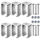 BIAXJUNY Channel Trolley Track Hanger Bracket , 1-5/8 Trolley Track Intermediate Support Hanger Bracket for All 1-5/8 Channel Tr
