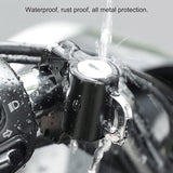 Universal Motorcycle Helmet Lock Anti-Theft Helmet Safety Lock Metal 22Mm-26Mm Black With 2 Keys Motorcycle Accessories (Ths2002